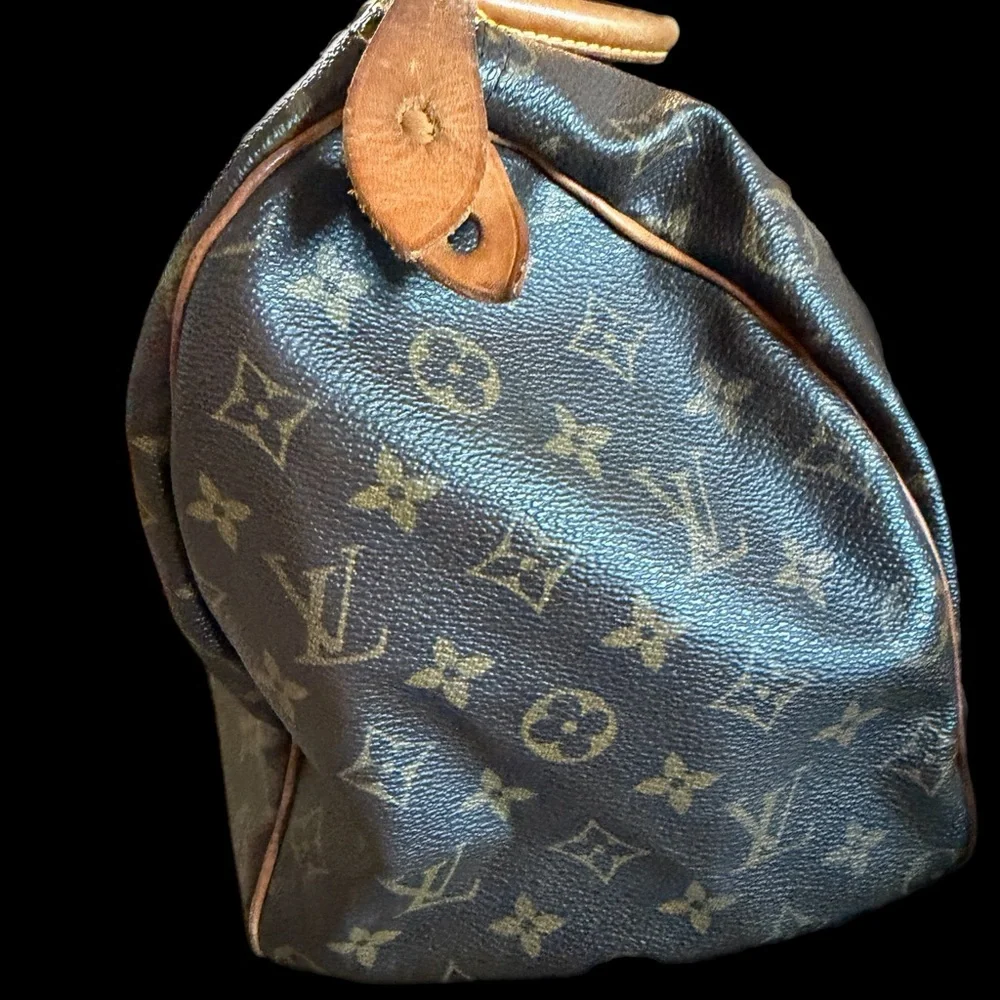 Louis Vuitton Brown Monogram Speedy 30 - Picture 4 of 9